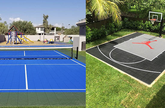Tennis & Basketball Courts | Magnolia Concrete